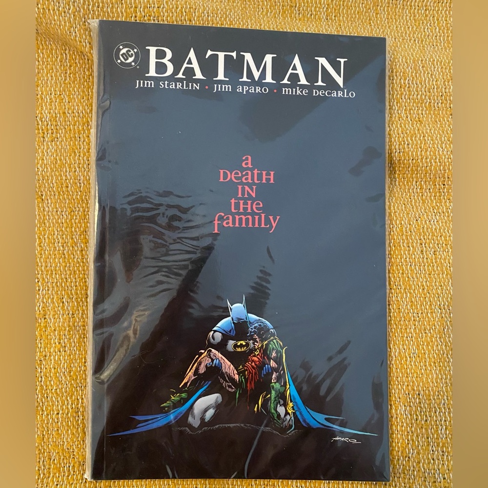 DC comics Batman A Death in the Family Part of the Batman Series (1991-2009)